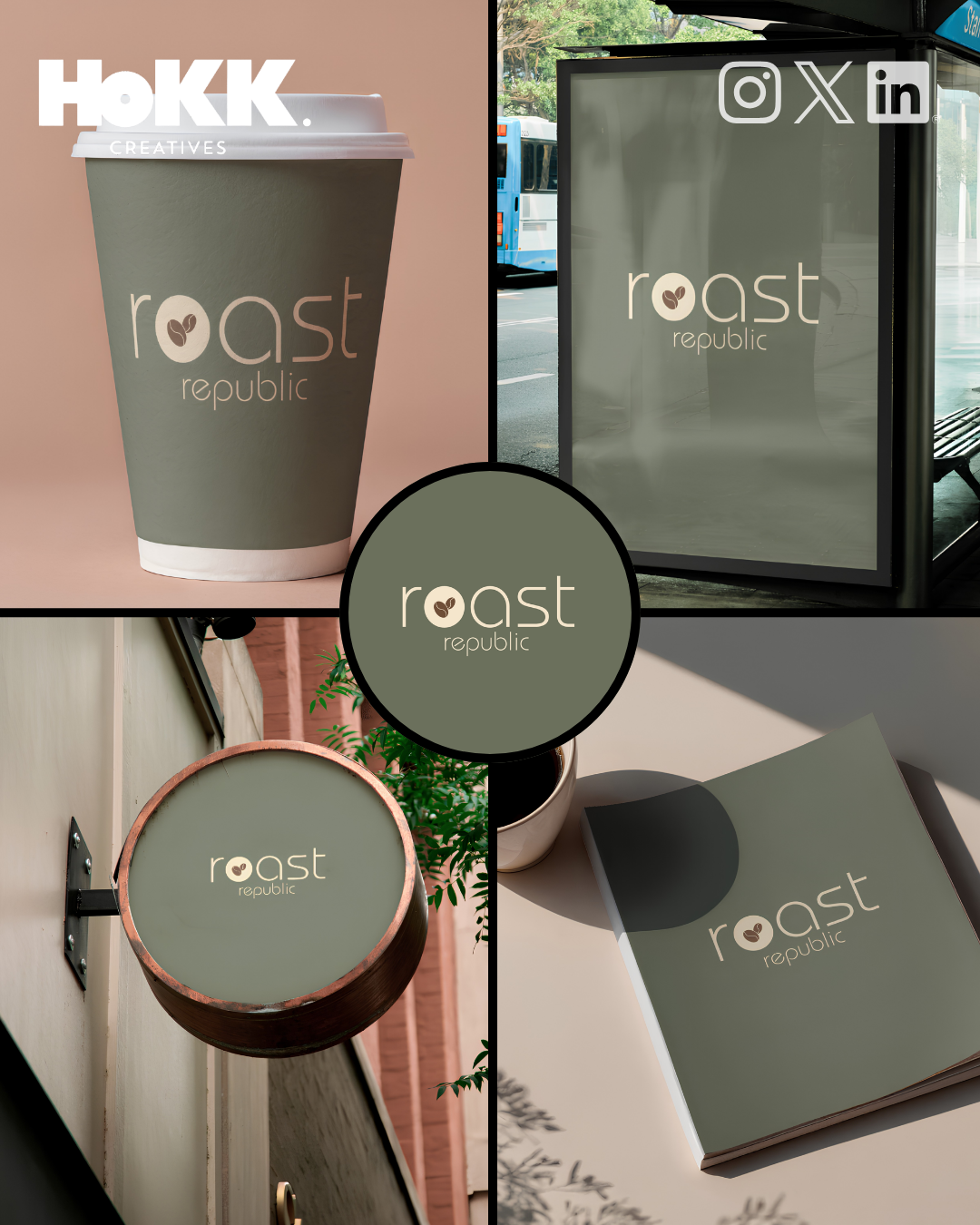 Roast Republic- Brand Identity 01