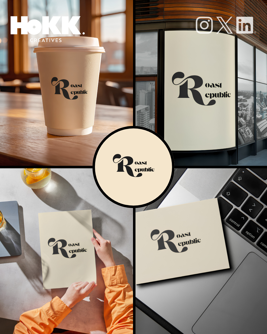 Roast Republic- Brand Identity 02